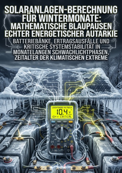 'Cover von Solaranlagen-Berechnung für Wintermonate: Mathematische Blaupausen echter energetischer Autarkie'-Cover