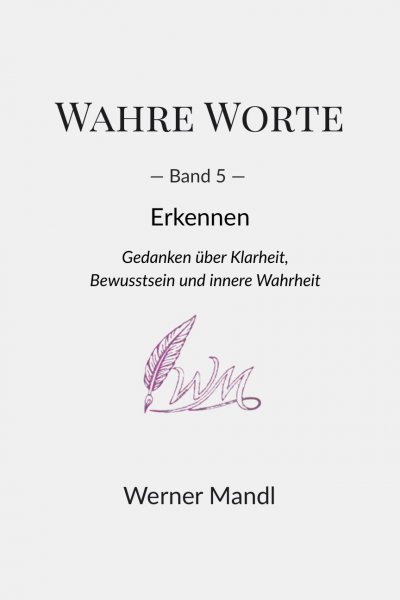'Cover von Wahre Worte – Band 5: Erkennen'-Cover