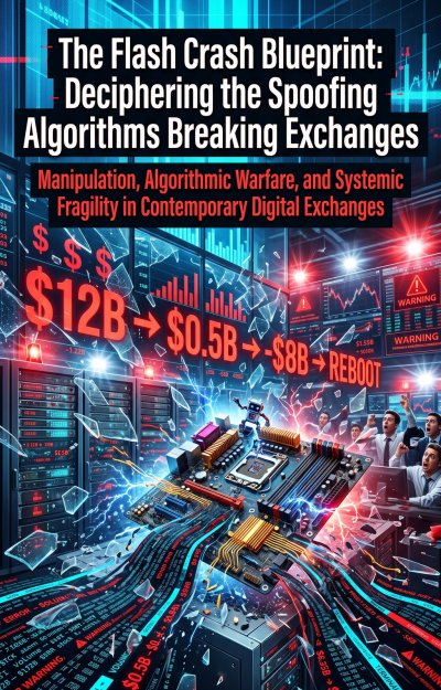 'Cover von The Flash Crash Blueprint: Deciphering the Spoofing Algorithms Breaking Exchanges'-Cover