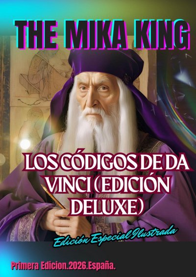 'Cover von LEONARDO DA VINCI: LOS CÓDIGOS DEL GENIO (Edición Especial Ilustrada Deluxe) The Mika Kin'-Cover