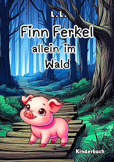 'Cover von Finn Ferkel allein im Wald'-Cover