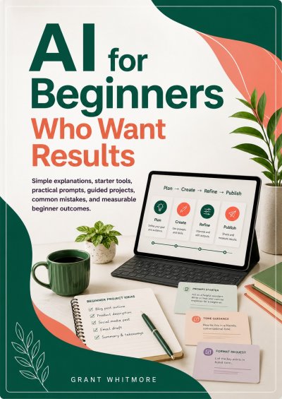 'Cover von AI for Beginners Who Want Results'-Cover