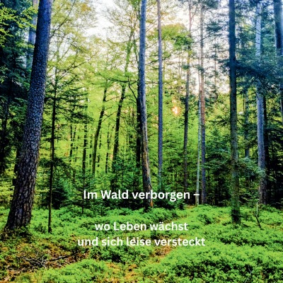 'Cover von Im Wald verborgen – wo Leben wächst und sich leise versteckt.'-Cover