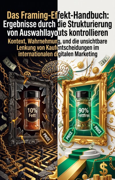 'Cover von Das Framing-Effekt-Handbuch: Ergebnisse durch die Strukturierung von Auswahllayouts kontrollieren'-Cover