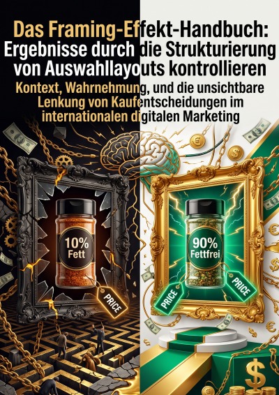 'Cover von Das Framing-Effekt-Handbuch: Ergebnisse durch die Strukturierung von Auswahllayouts kontrollieren'-Cover