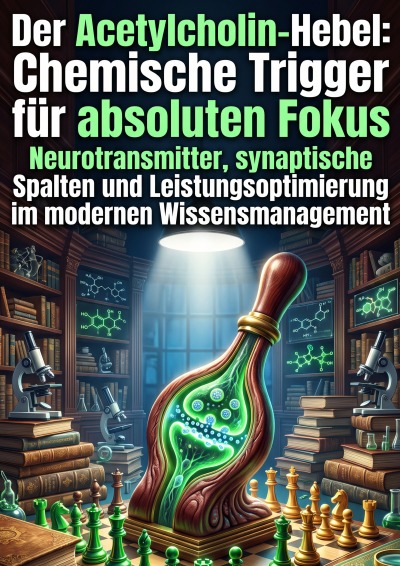 'Cover von Der Acetylcholin-Hebel: Chemische Trigger für absoluten Fokus'-Cover