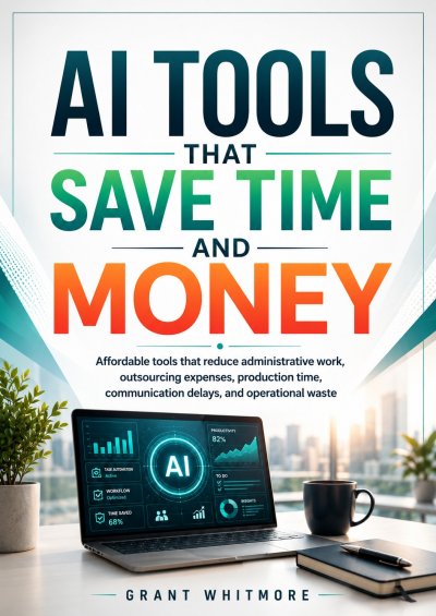'Cover von AI Tools That Save Time and Money'-Cover