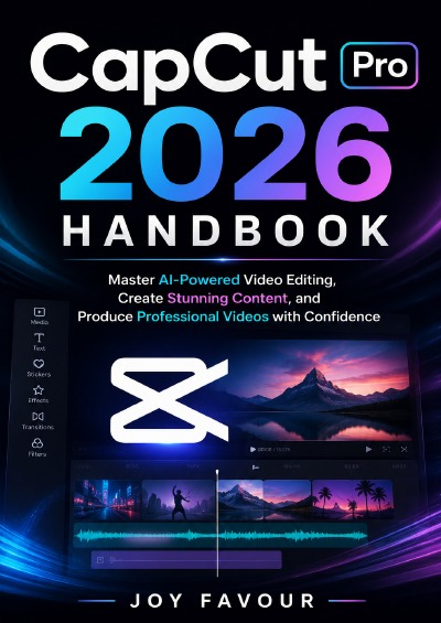 'Cover von CapCut Pro 2026 Handbook'-Cover