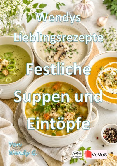 'Cover von Wendys Lieblingsrezepte – Festliche Suppen und Eintöpfe'-Cover