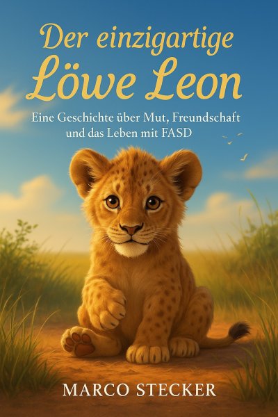 'Cover von Der einzigartige Löwe Leon – Taschenbuchausgabe'-Cover