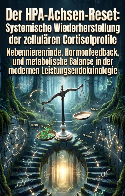 'Cover von Der HPA-Achsen-Reset: Systemische Wiederherstellung der zellulären Cortisolprofile'-Cover