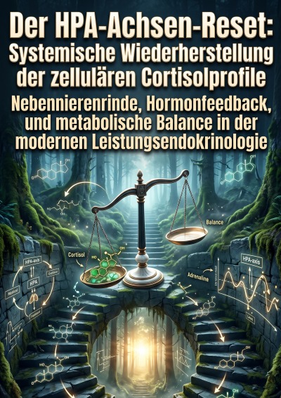 'Cover von Der HPA-Achsen-Reset: Systemische Wiederherstellung der zellulären Cortisolprofile'-Cover