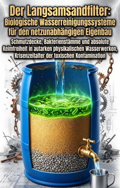 'Cover von Der Langsamsandfilter: Biologische Wasserreinigungssysteme für den netzunabhängigen Eigenbau'-Cover
