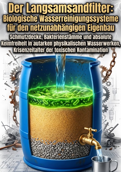 'Cover von Der Langsamsandfilter: Biologische Wasserreinigungssysteme für den netzunabhängigen Eigenbau'-Cover