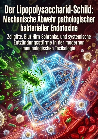 'Cover von Der Lipopolysaccharid-Schild: Mechanische Abwehr pathologischer bakterieller Endotoxine'-Cover