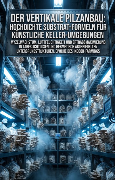 'Cover von Der vertikale Pilzanbau: Hochdichte Substrat-Formeln für künstliche Keller-Umgebungen'-Cover