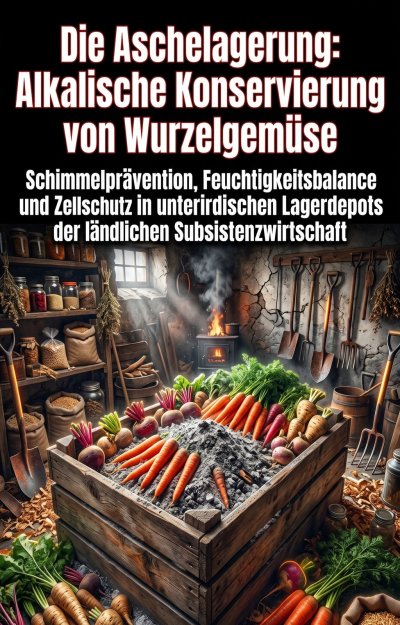 'Cover von Die Aschelagerung: Alkalische Konservierung von Wurzelgemüse'-Cover