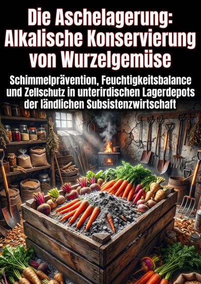 'Cover von Die Aschelagerung: Alkalische Konservierung von Wurzelgemüse'-Cover