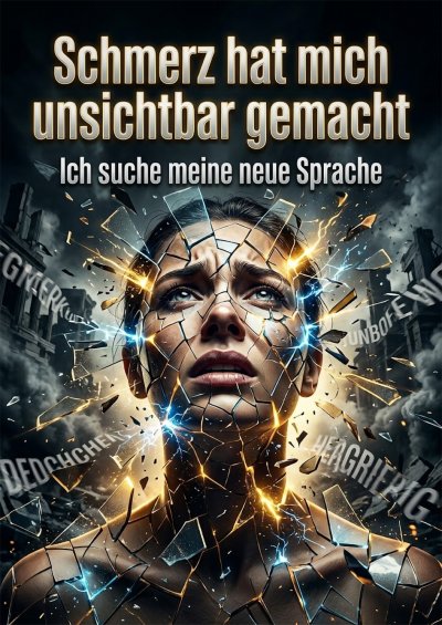 'Cover von Schmerz hat mich unsichtbar gemacht'-Cover