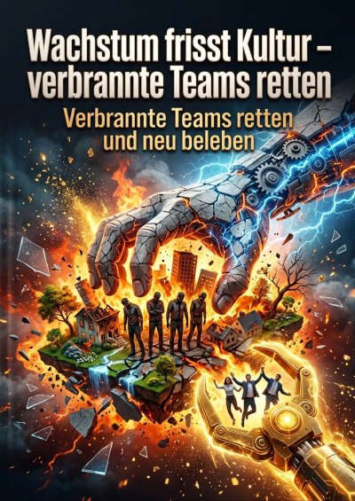 'Cover von Wachstum frisst Kultur – verbrannte Teams retten'-Cover