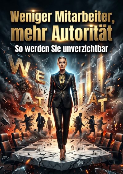 'Cover von Weniger Mitarbeiter, mehr Autorität'-Cover