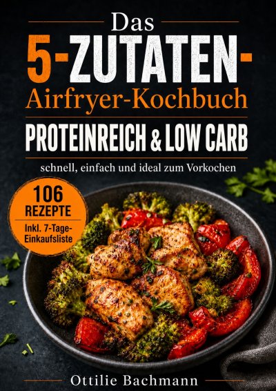 'Cover von Das 5-Zutaten-Airfryer-Kochbuch'-Cover