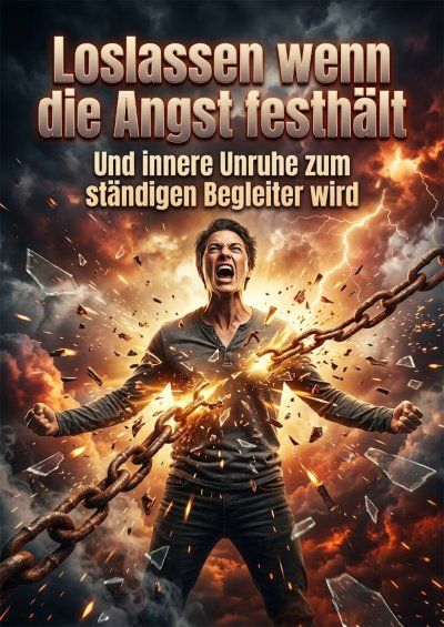 'Cover von Loslassen wenn die Angst festhaelt'-Cover