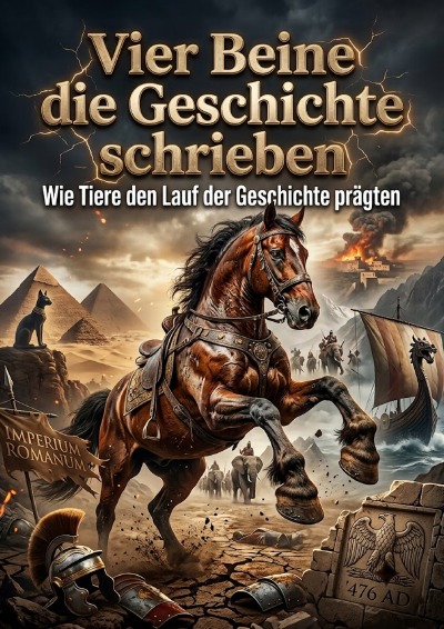 'Cover von Vier Beine die Geschichte schrieben'-Cover