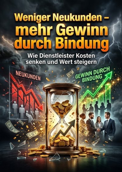 'Cover von Weniger Neukunden – mehr Gewinn durch Bindung'-Cover