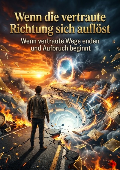 'Cover von Wenn die vertraute Richtung sich auflöst'-Cover
