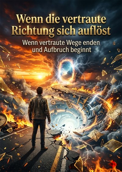 'Cover von Wenn die vertraute Richtung sich auflöst'-Cover