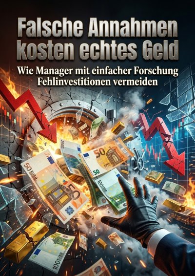'Cover von Falsche Annahmen kosten echtes Geld'-Cover