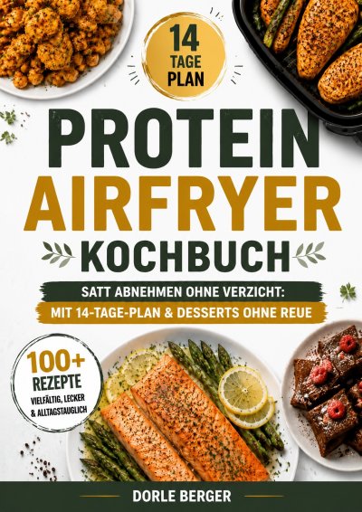 'Cover von Protein Airfryer Kochbuch'-Cover