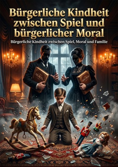 'Cover von Bürgerliche Kindheit zwischen Spiel und bürgerlicher Moral'-Cover