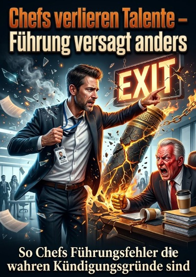 'Cover von Chefs verlieren Talente – Führung versagt anders'-Cover