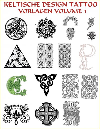 'Cover von Keltische Design Nischen Tattoos – Volume 1'-Cover