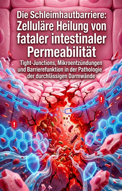 'Cover von Die Schleimhautbarriere: Zelluläre Heilung von fataler intestinaler Permeabilität'-Cover