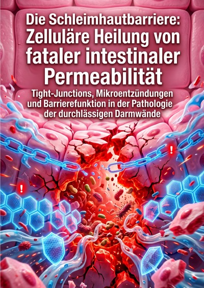 'Cover von Die Schleimhautbarriere: Zelluläre Heilung von fataler intestinaler Permeabilität'-Cover