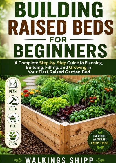 'Cover von Building Raised Beds for Beginners'-Cover