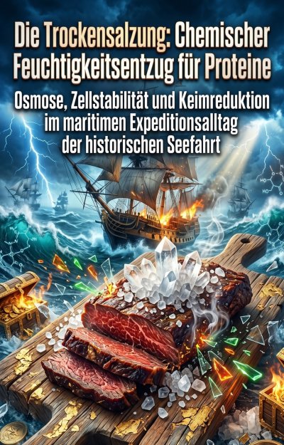 'Cover von Die Trockensalzung: Chemischer Feuchtigkeitsentzug für Proteine'-Cover