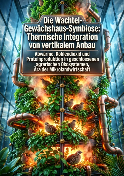 'Cover von Die Wachtel-Gewächshaus-Symbiose: Thermische Integration von vertikalem Anbau'-Cover