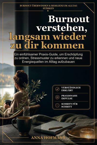 'Cover von Burnout verstehen, langsam wieder zu dir kommen'-Cover