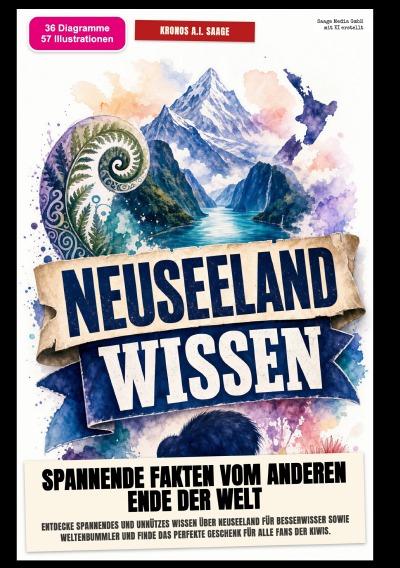 'Cover von Neuseeland-Wissen: Spannende Fakten vom anderen Ende der Welt'-Cover