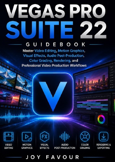 'Cover von Vegas Pro Suite 22 Guidebook'-Cover