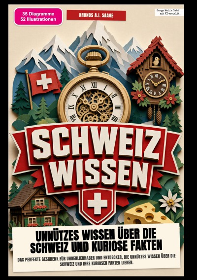 'Cover von Schweiz-Wissen: Unnützes Wissen über die Schweiz und kuriose Fakten'-Cover