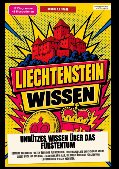 'Cover von Liechtenstein-Wissen: Unnützes Wissen über das Fürstentum'-Cover