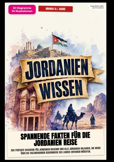 'Cover von Jordanien-Wissen: Spannende Fakten für die Jordanien Reise'-Cover