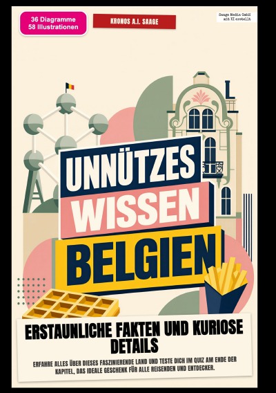 'Cover von Unnützes Wissen Belgien: Erstaunliche Fakten und kuriose Details'-Cover