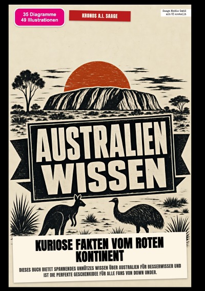 'Cover von Australien-Wissen: Kuriose Fakten vom roten Kontinent'-Cover