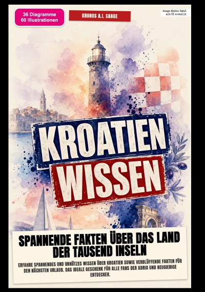 'Cover von Kroatien-Wissen: Spannende Fakten über das Land der tausend Inseln'-Cover